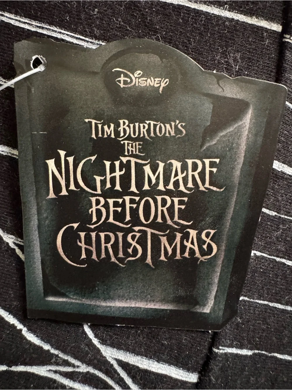 NWT Disney Nightmare Before Christmas Jack Skellington Dress Girls M + Tights